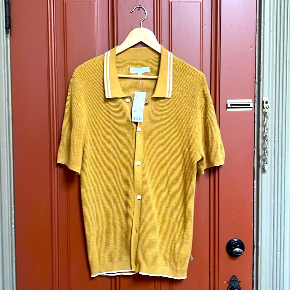 Vintage style knit button up new with tags!